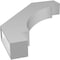 Ekena Millwork 4-in. W x 24-in. D x 30-in. H Merced Architectural Grade PVC Knee Brace BRCP04X24X30MRC - alternate 6
